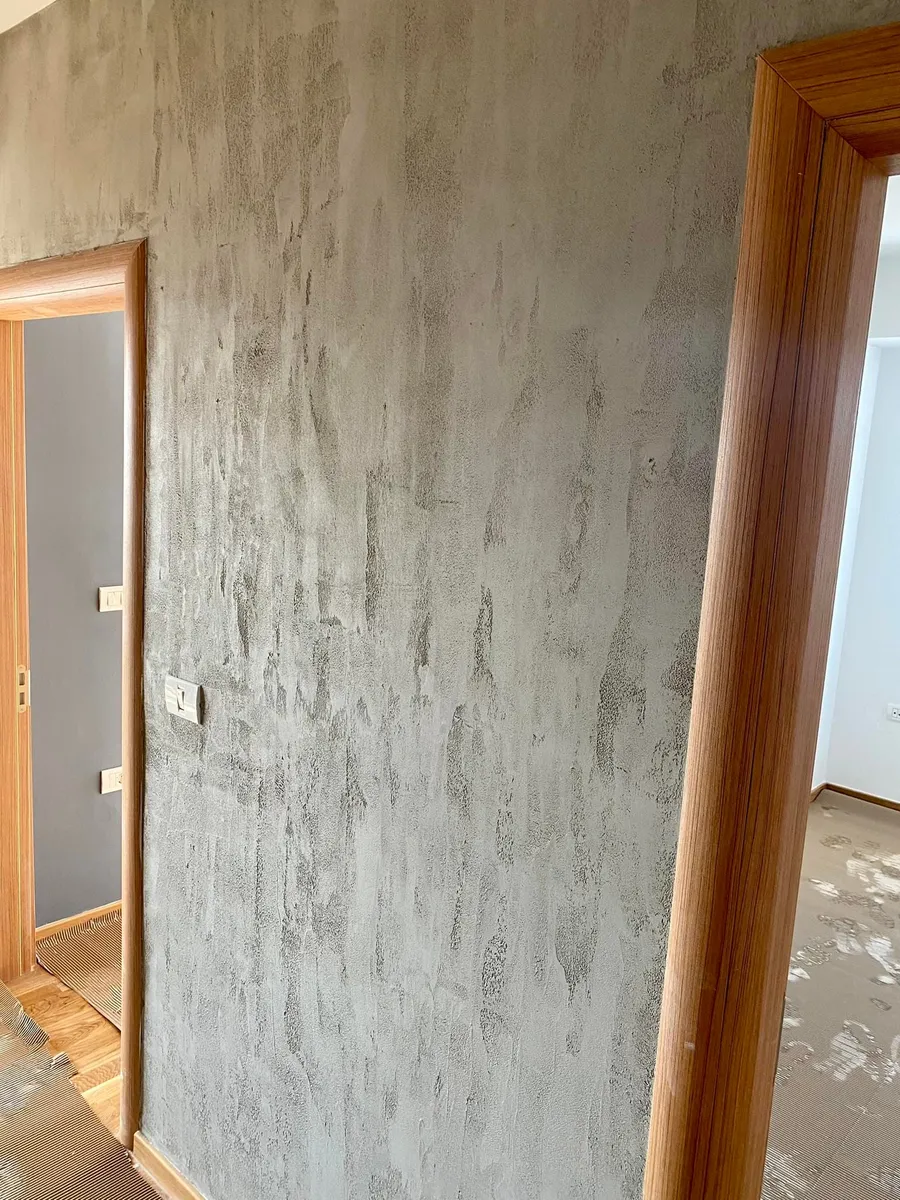 Beton Tehnika бетон ефект апартман реновирање Тетово – молерај Tevdoski Art