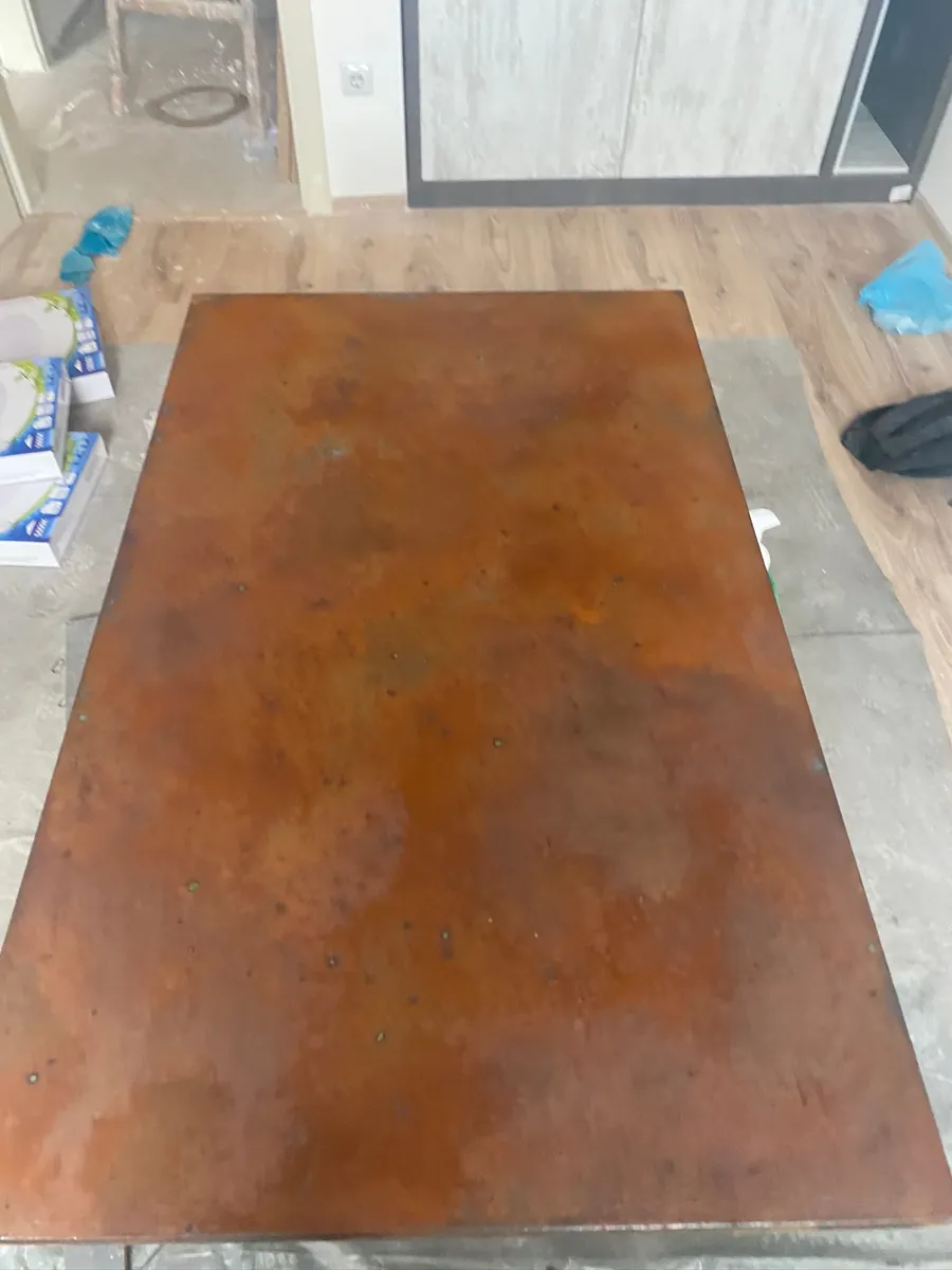 Rust Paint метален рѓа ефект деловен простор – молер Тетово Tevdoski Art